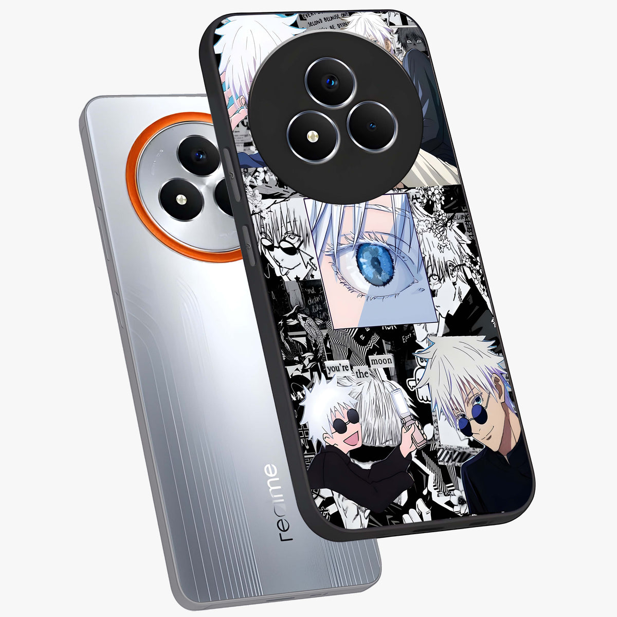 Infinity Sorcerer Chaos Glass Case displayed in angled mockup highlighting powerful magical design with fantasy aesthetic style.
