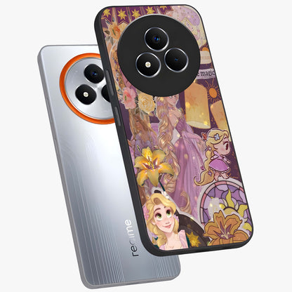 Magical Tangled Dream Glass Case displayed in angled mockup highlighting whimsical fantasy design with magical aesthetic.
