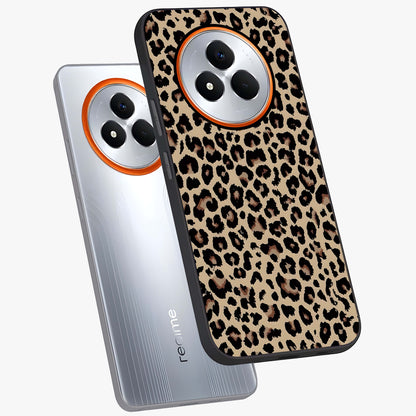 Savage Chic Pattern Glass Case displayed in angled mockup highlighting bold fashion inspired design with chic aesthetic.