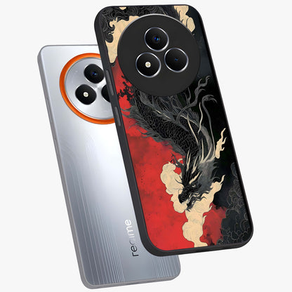 Shadow Dragon Fury Glass Case displayed in angled mockup highlighting powerful dragon illustration with dark fantasy aesthetic.