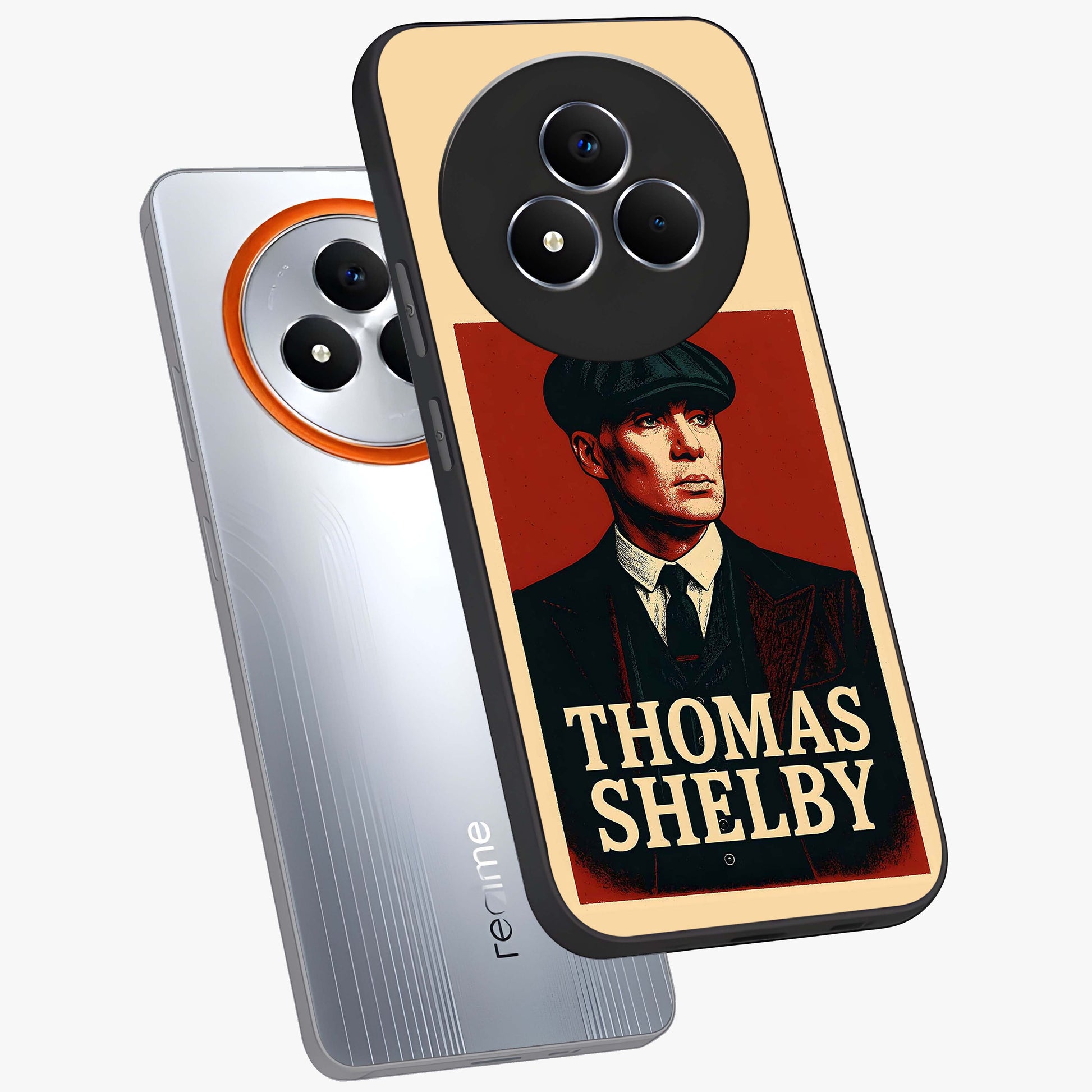 Vintage Mafia Authority Glass Case displayed in angled mockup highlighting powerful retro design with classic gangster aesthetic.