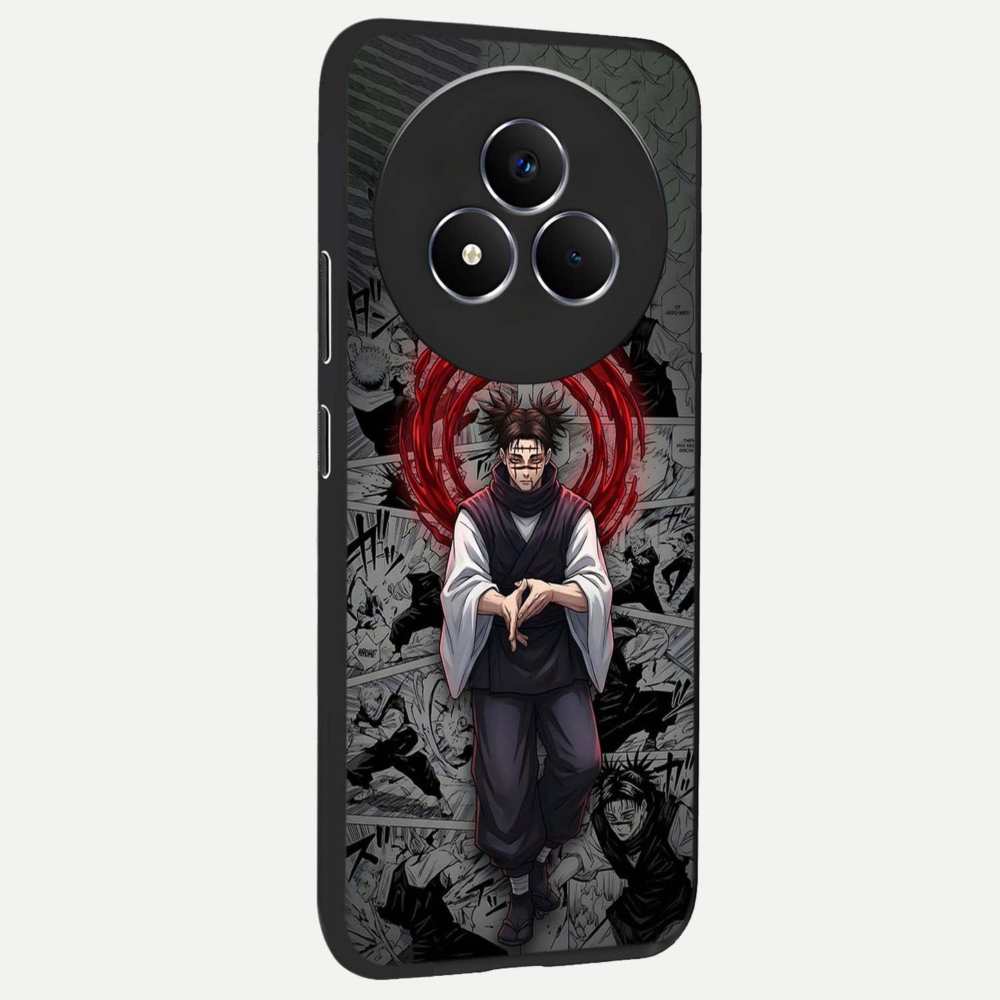 Cursed Ritual Ascension Glass Case upright view showcasing powerful ascension artwork with dark fantasy theme.