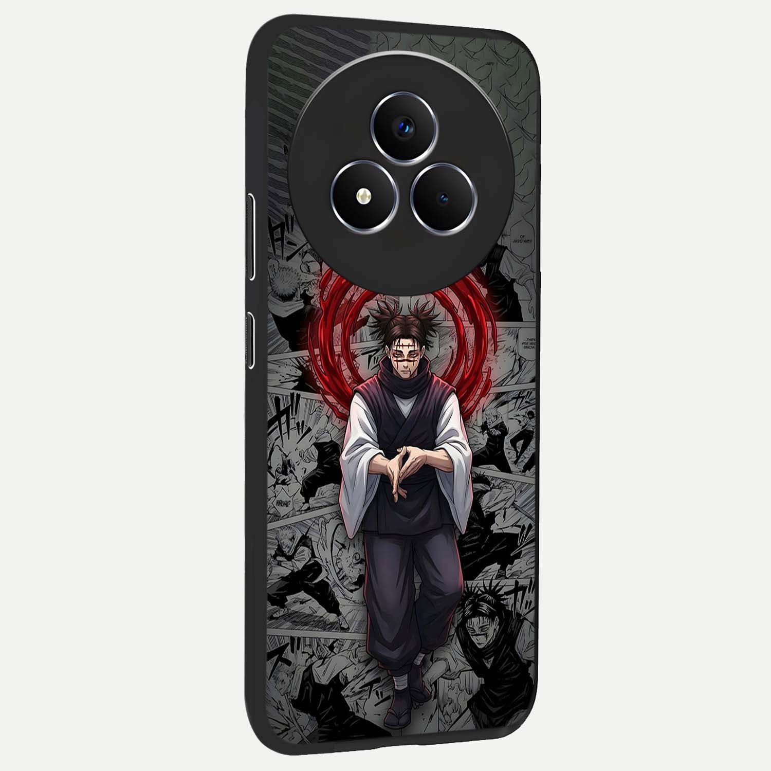 Cursed Ritual Ascension Glass Case upright view showcasing powerful ascension artwork with dark fantasy theme.