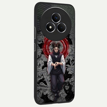 Cursed Ritual Ascension Glass Case upright view showcasing powerful ascension artwork with dark fantasy theme.