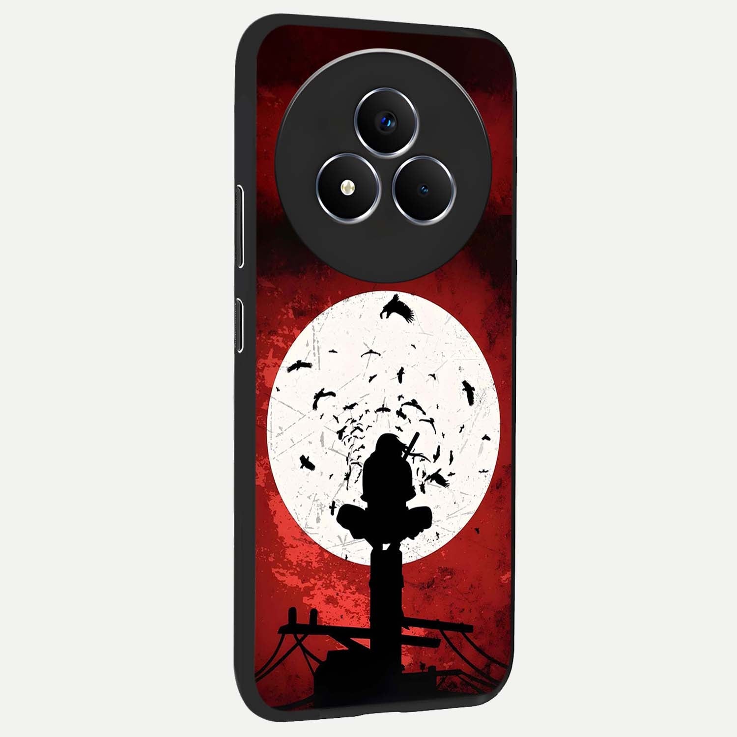 It Comes In Waves Quote Glass Case upright view showcasing calm wave artwork with motivational quote theme.