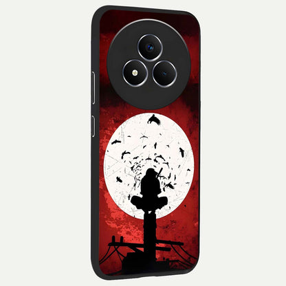 It Comes In Waves Quote Glass Case upright view showcasing calm wave artwork with motivational quote theme.