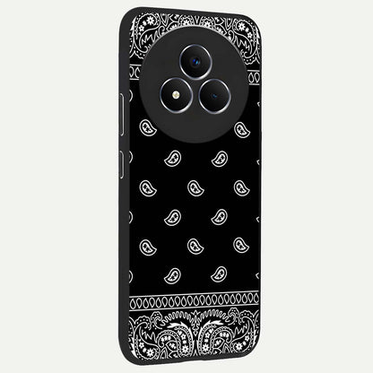Retro Rebel Threads Glass Case upright view showcasing stylish vintage artwork with bold retro theme.