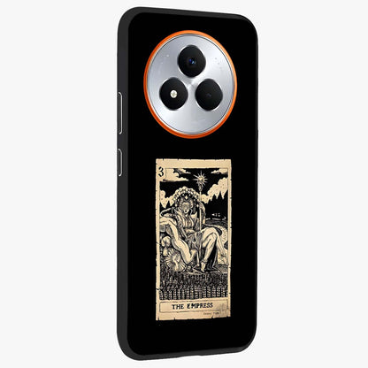 The Empress Glass Case upright view showcasing powerful empress themed artwork with luxurious artistic theme.