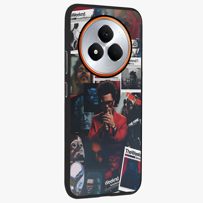 The Weeknd Glass Case upright view showcasing bold music themed artwork with contemporary artistic style.