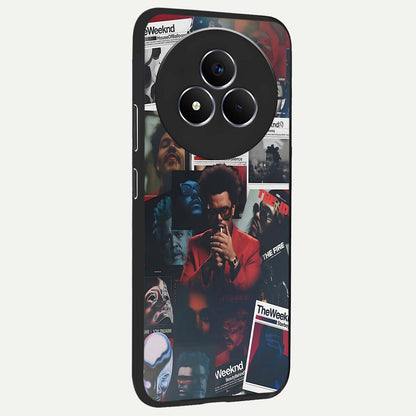 The Weeknd Glass Case upright view showcasing bold music themed artwork with contemporary artistic style.