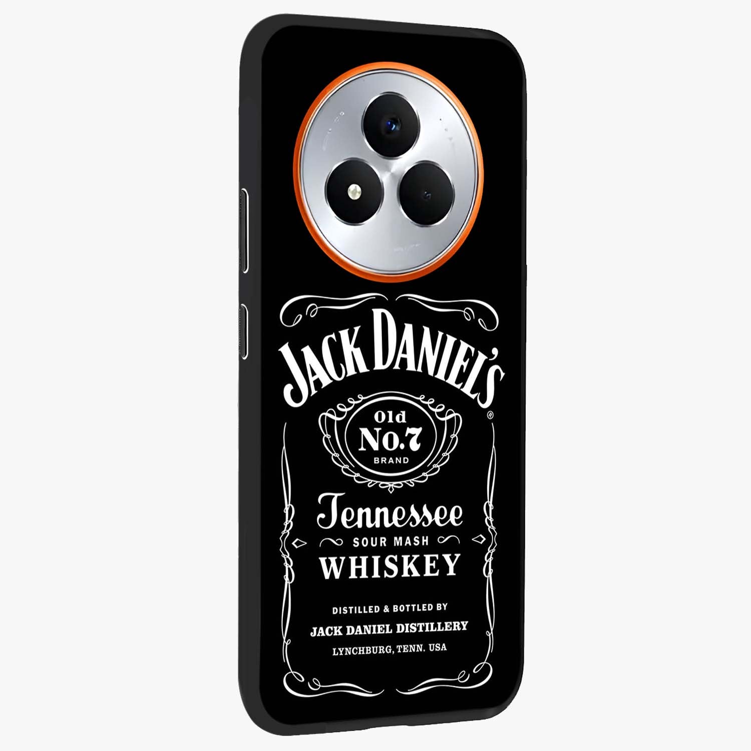 Vintage Whiskey Heritage Glass Case upright view showcasing stylish vintage whiskey artwork with timeless bar culture theme.