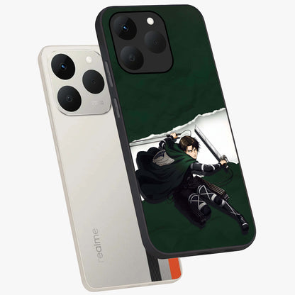 Emerald War Vanguard Glass Case displayed in angled mockup highlighting intense battle inspired design with emerald tone aesthetic.