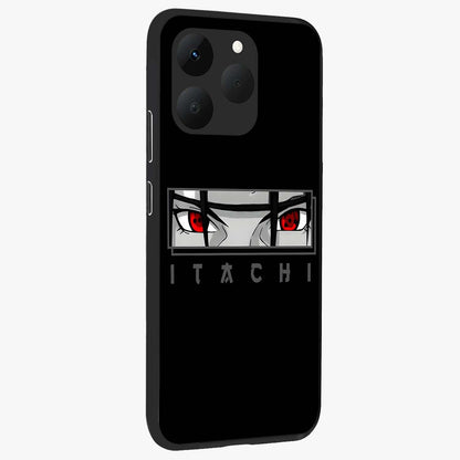 Scarlet Gaze Dominance Glass Case upright view showcasing powerful dramatic artwork with dominant artistic theme.
