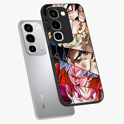 Anime Character Glass Case displayed in angled mockup highlighting colorful anime character illustration.