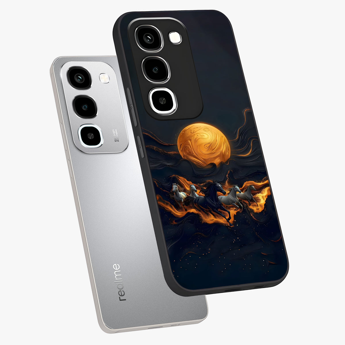 Golden Royal Heritage Glass Case displayed in angled mockup highlighting luxurious heritage design with golden aesthetic style.