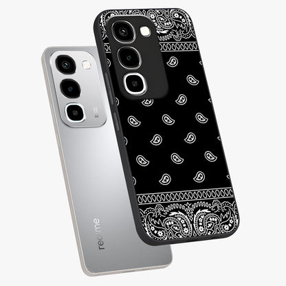 Retro Rebel Threads Glass Case displayed in angled mockup highlighting retro inspired graphic design with rebellious aesthetic.