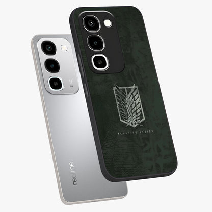 Wings Of Freedom Glass Case displayed in angled mockup highlighting graceful wing design with inspirational aesthetic.