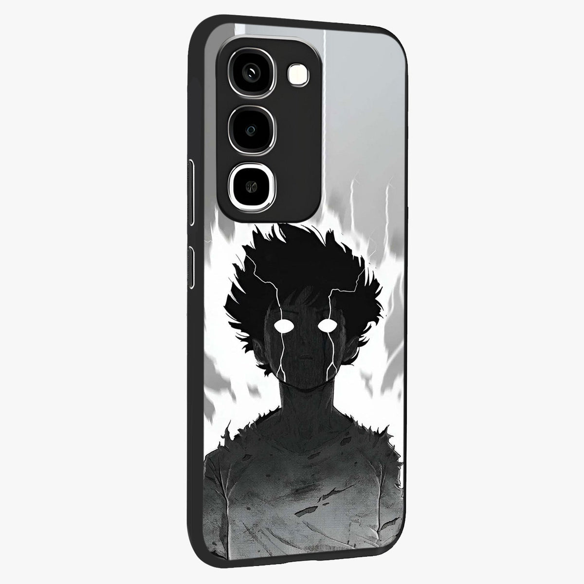 Awakened Inner Rage Glass Case upright view showcasing dramatic artwork with strong expressive aesthetic.