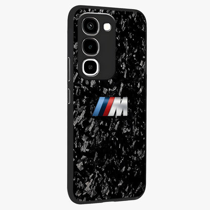 Carbon Speed Mark Glass Case upright view showcasing modern carbon speed graphic with bold automotive theme.
