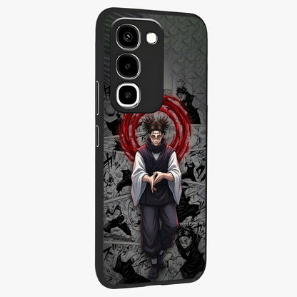 Cursed Ritual Ascension Glass Case upright view showcasing powerful ascension artwork with dark fantasy theme.