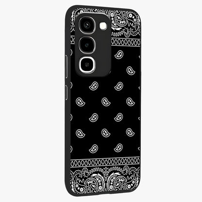 Retro Rebel Threads Glass Case upright view showcasing stylish vintage artwork with bold retro theme.