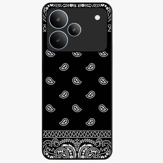 Retro Rebel Threads Glass Case showing flat back view with vintage street style artwork and glossy glass finish.