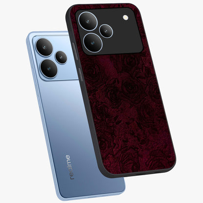 Crimson Fade Flow Glass Case displayed in angled mockup highlighting smooth gradient design with modern aesthetic style.