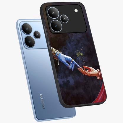 Divine Touch Eternal Glass Case displayed in angled mockup highlighting elegant divine inspired design with calm aesthetic style.