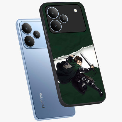 Emerald War Vanguard Glass Case displayed in angled mockup highlighting intense battle inspired design with emerald tone aesthetic.