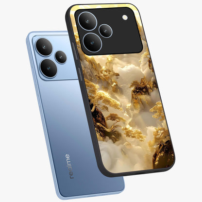 Gates Of Illumination Glass Case displayed in angled mockup highlighting radiant portal inspired design with fantasy aesthetic.