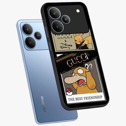 Gucci Play Mashup Glass Case displayed in angled mockup highlighting stylish fashion mashup design with bold aesthetic.