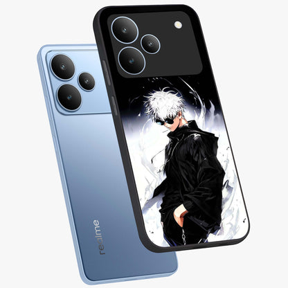Limitless Shadow King Glass Case displayed in angled mockup highlighting dramatic dark hero design with intense aesthetic.