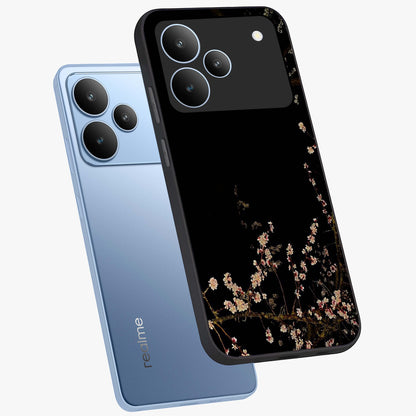 Petal Moon Light With Custom Name Glass Case displayed in angled mockup highlighting delicate petal design with custom name feature.