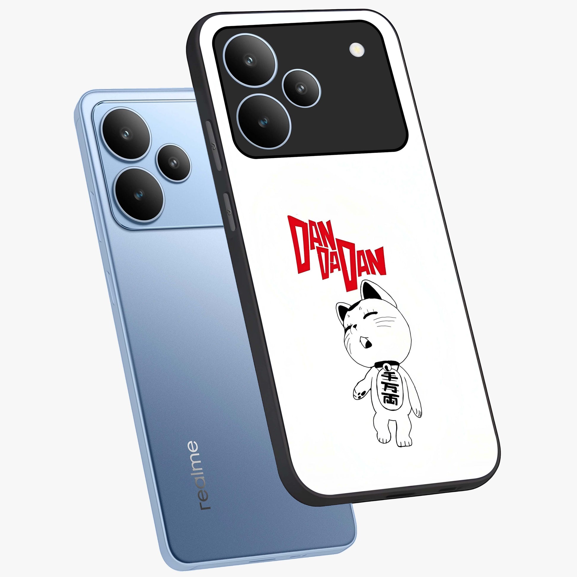 Playful Spirit Charm Glass Case displayed in angled mockup highlighting lively decorative design with playful aesthetic style.