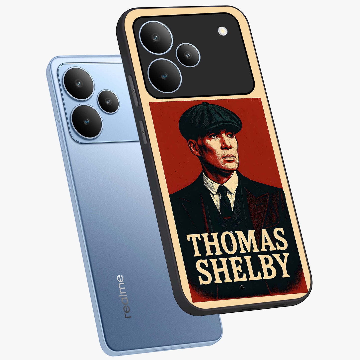 Vintage Mafia Authority Glass Case displayed in angled mockup highlighting powerful retro design with classic gangster aesthetic.