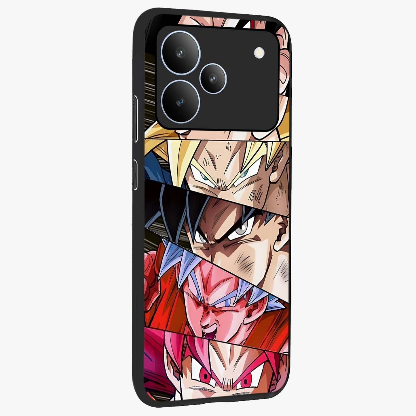 Anime Character Glass Case upright view showcasing expressive anime artwork with bold graphic style.
