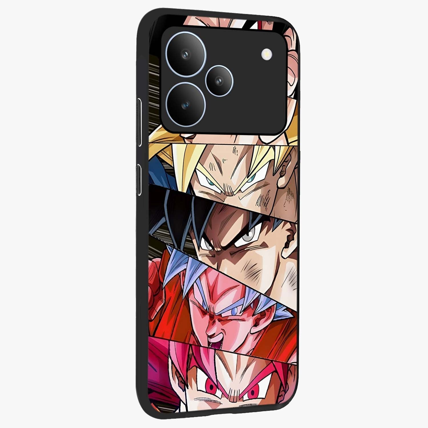 Anime Character Glass Case upright view showcasing expressive anime artwork with bold graphic style.