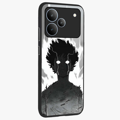 Awakened Inner Rage Glass Case upright view showcasing dramatic artwork with strong expressive aesthetic.