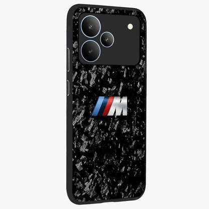 Carbon Speed Mark Glass Case upright view showcasing modern carbon speed graphic with bold automotive theme.
