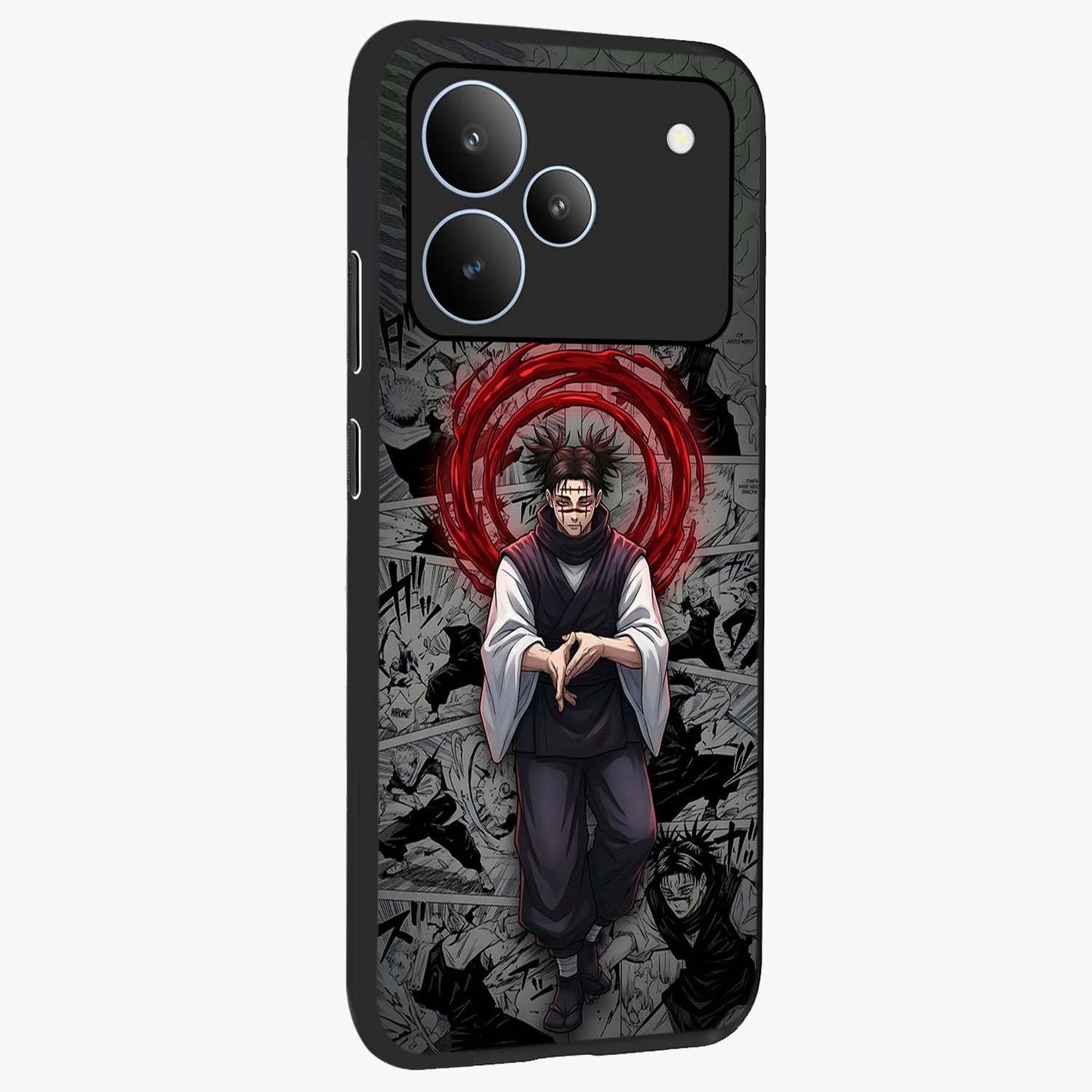 Cursed Ritual Ascension Glass Case upright view showcasing powerful ascension artwork with dark fantasy theme.