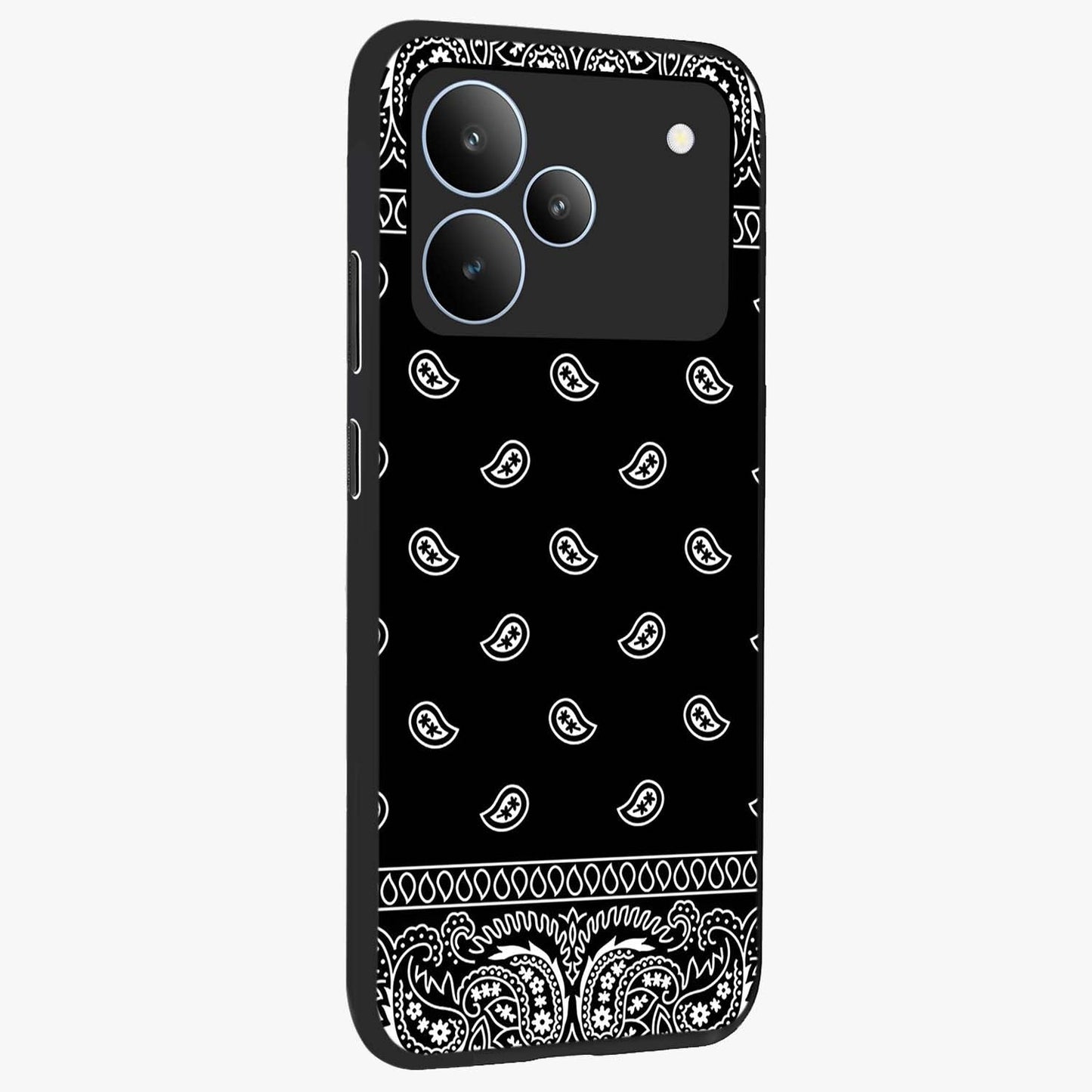 Retro Rebel Threads Glass Case upright view showcasing stylish vintage artwork with bold retro theme.