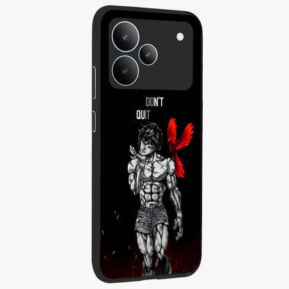 Rise Beyond Limits Glass Case upright view showcasing powerful inspirational artwork with uplifting theme.