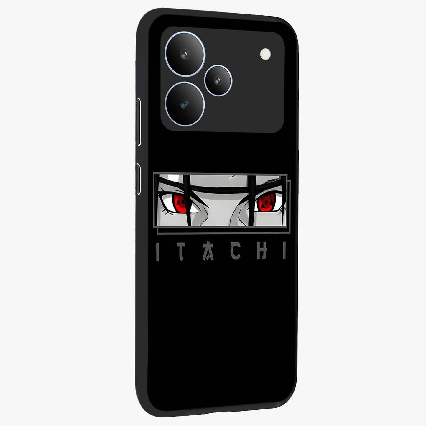Scarlet Gaze Dominance Glass Case upright view showcasing powerful dramatic artwork with dominant artistic theme.