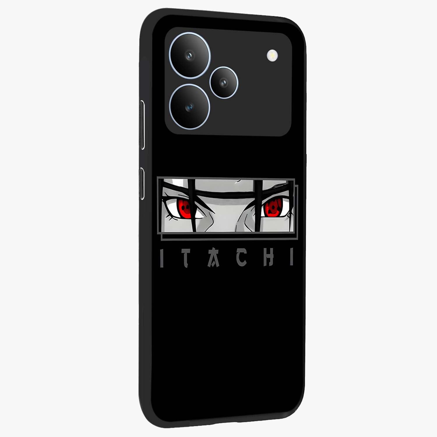 Scarlet Gaze Dominance Glass Case upright view showcasing powerful dramatic artwork with dominant artistic theme.