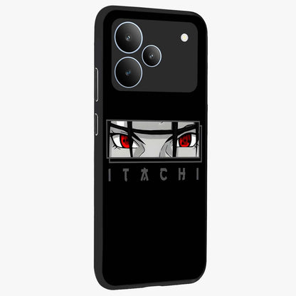 Scarlet Gaze Dominance Glass Case upright view showcasing powerful dramatic artwork with dominant artistic theme.