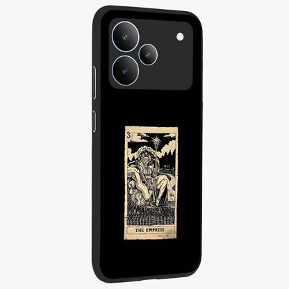 The Empress Glass Case upright view showcasing powerful empress themed artwork with luxurious artistic theme.