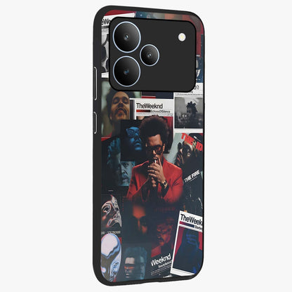 The Weeknd Glass Case upright view showcasing bold music themed artwork with contemporary artistic style.