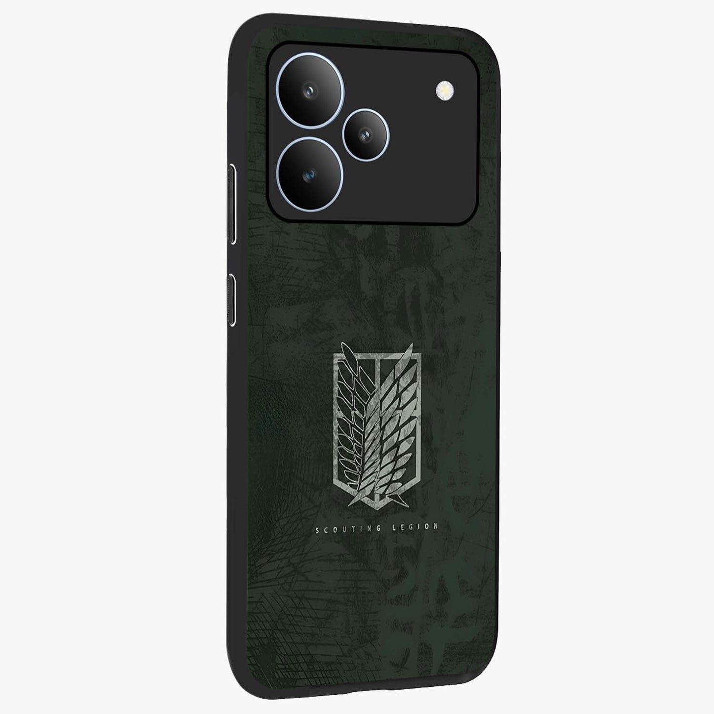 Wings Of Freedom Glass Case upright view showcasing powerful wings artwork with freedom themed design.