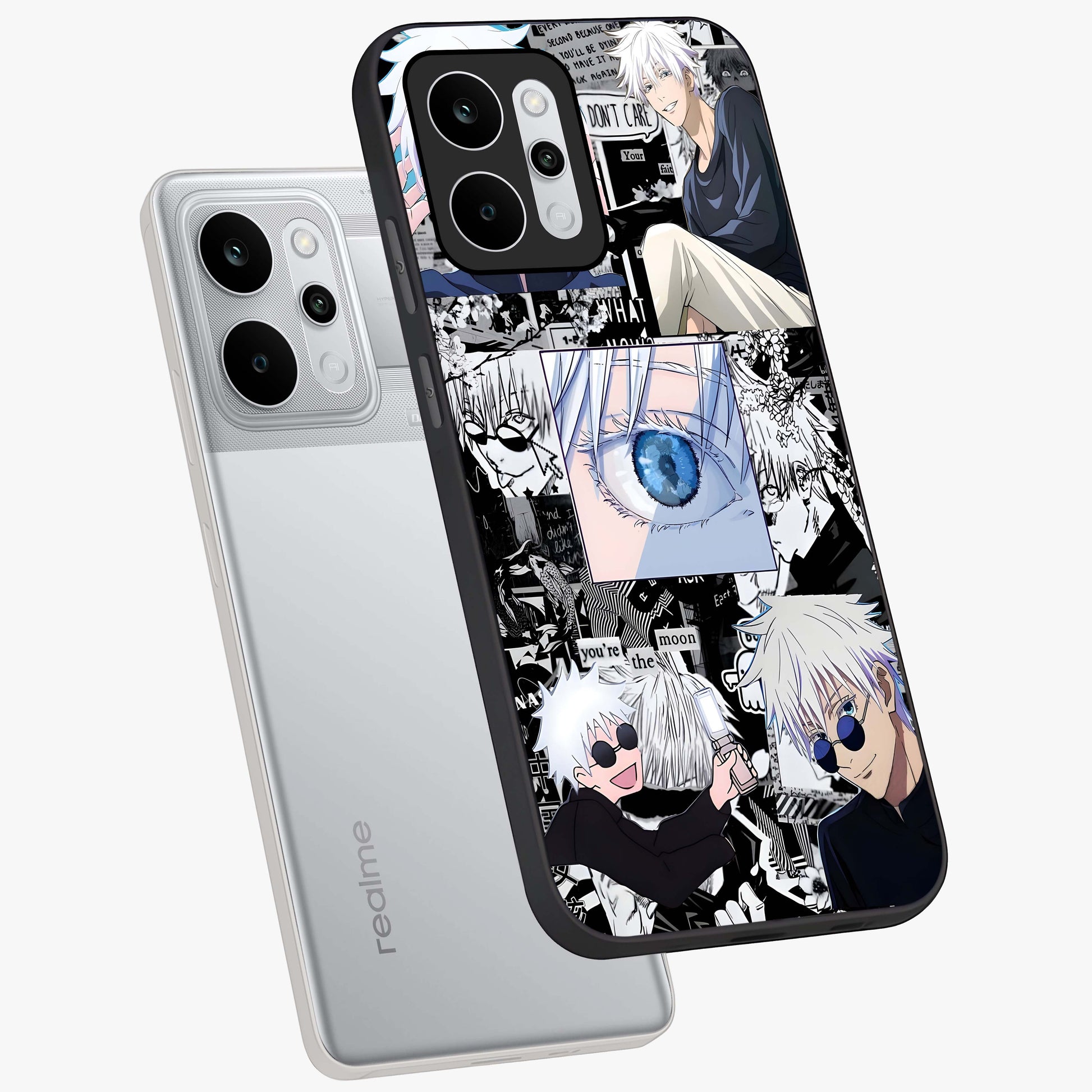 Infinity Sorcerer Chaos Glass Case displayed in angled mockup highlighting powerful magical design with fantasy aesthetic style.