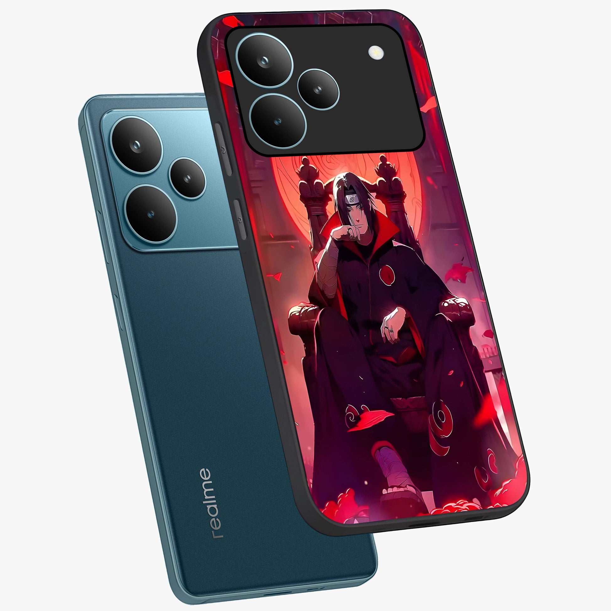 Blood Moon Sovereign Glass Case displayed in angled mockup highlighting dark celestial moon design and dramatic theme.